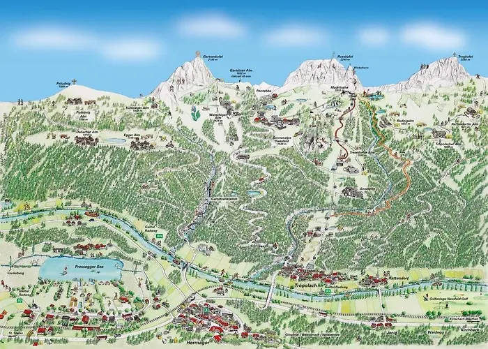 Salburg, Sonnleitn * Hermagor-Pressegger See